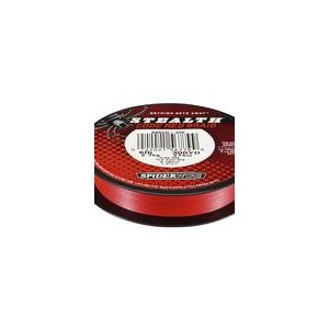 SPIDER WIRE STEALTH RED 110mt