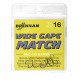 DRENNAN HOOK WIDE GAPE MATCH 10pcs