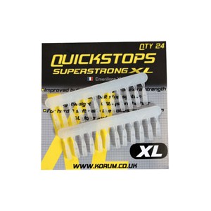 KORUM QUICKSTOPS 24pcs clear