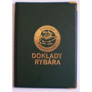 OBAL NA DOKLADY RYBÁRA TROJSTRANOVÝ